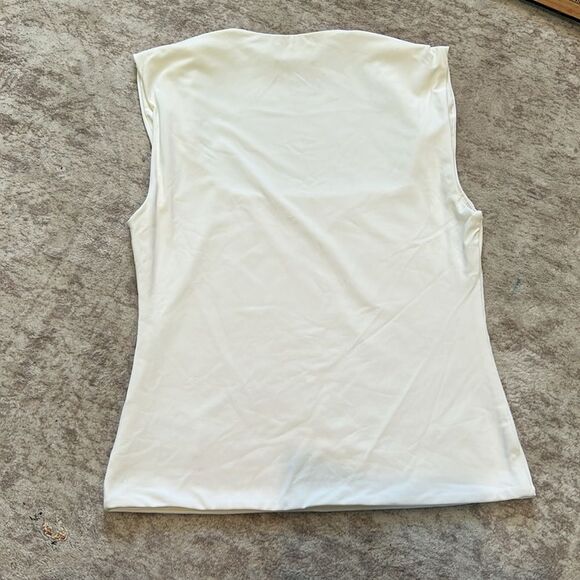 Camila Coelho Ivory double lined square neck top size small - Picture 7 of 7